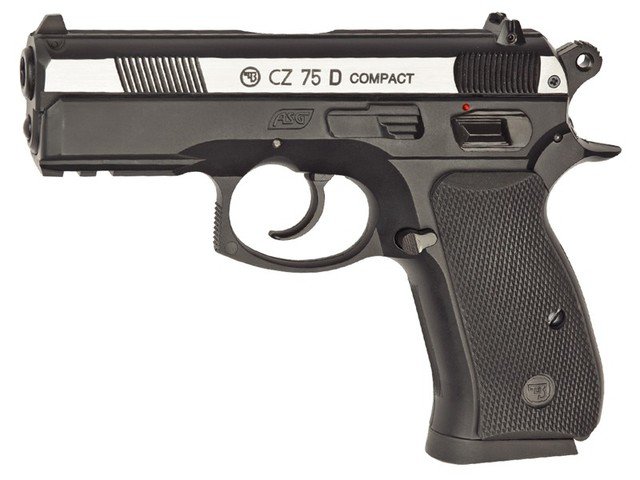 Пистолет ASG CZ 75 D Compact никель