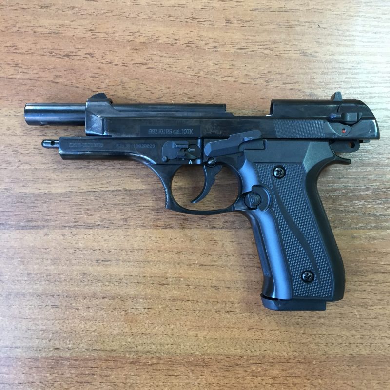 Пистолет охолощенный Beretta 92 СО - Черный — изображение 5
