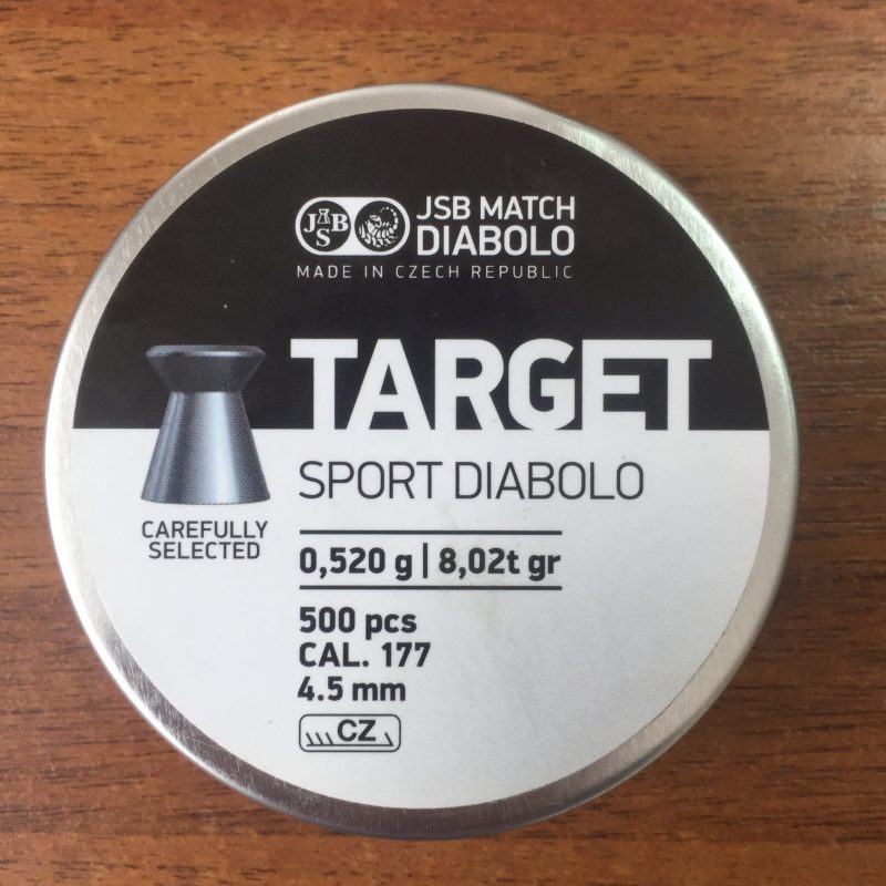 Пули JSB TARGET Sport Diabolo 4.5 мм, 500 шт.